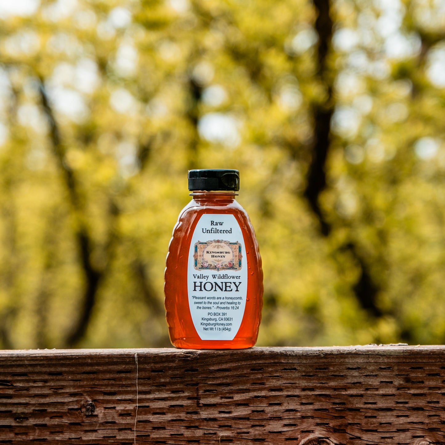 Valley Wildflower Honey - 1 lb Plastic Jar