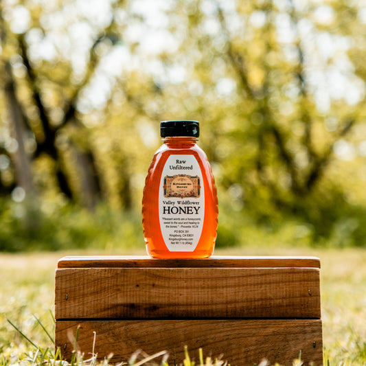 Valley Wildflower Honey - 1 lb Plastic Jar